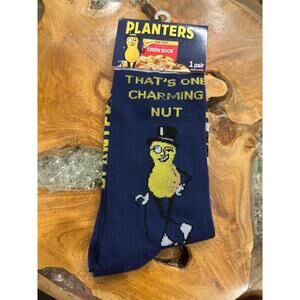 Planters Mr. Peanut Cotton Crew Socks
